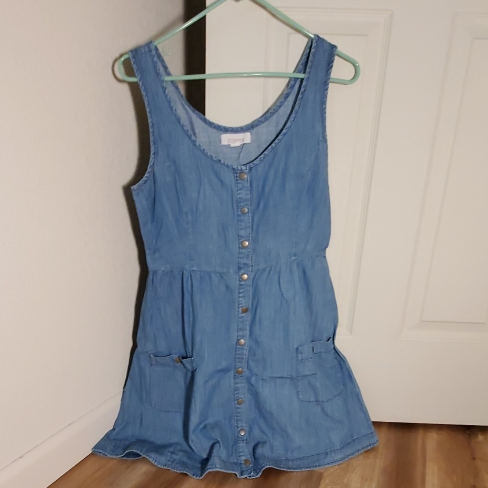 Denim dress